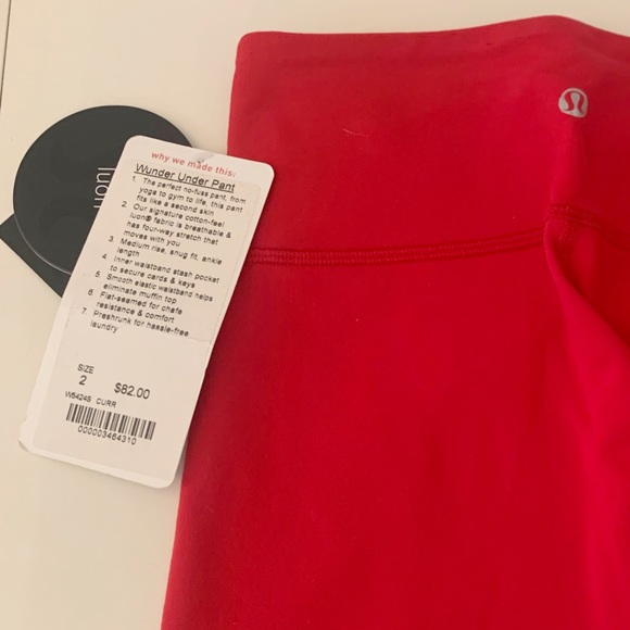 Lululemon 28” under wunder Sz. 2 - Picture 2 of 3
